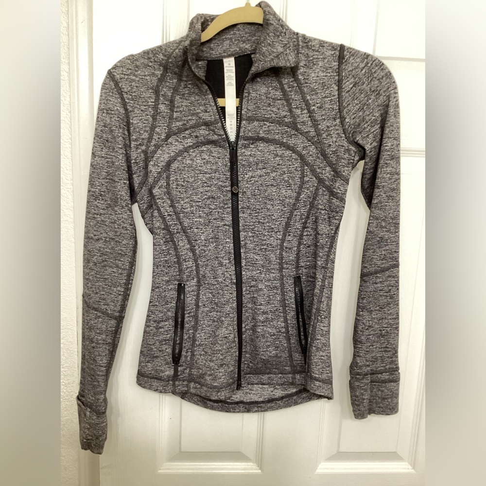Lululemon Define Jacket heathered black